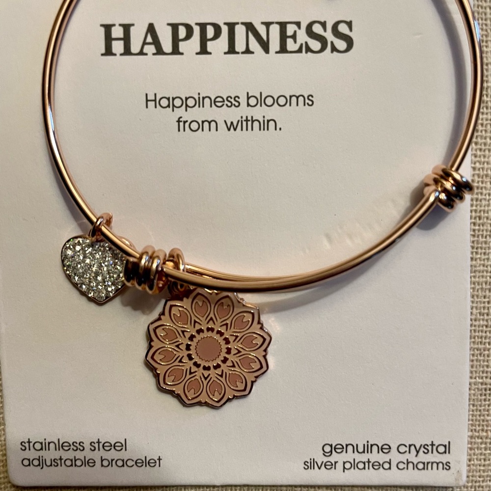 Unwritten Adjustable Bracelet Happiness